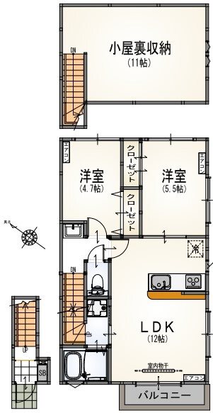 アルマコート千歳烏山 間取り