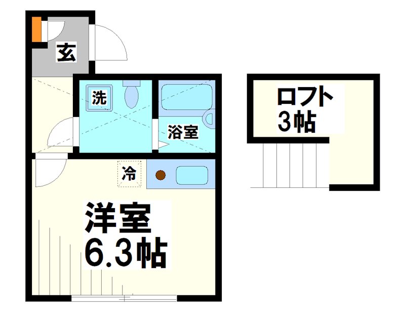 アザーレ・パッシオ京王稲田堤  間取り図