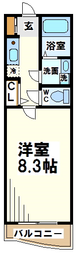 チェリーコートつつじヶ丘 間取り