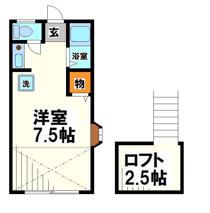 コーポハル 間取り