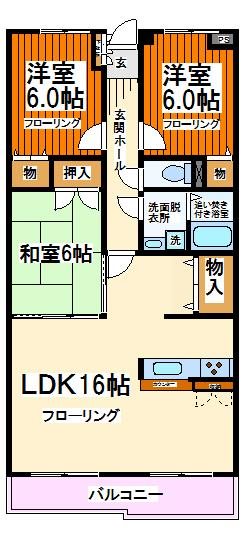 ターンドール  間取り