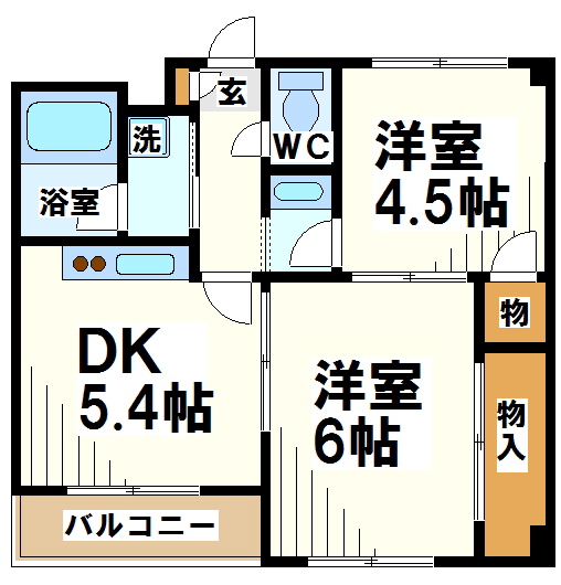 グレースメゾン谷中   間取り