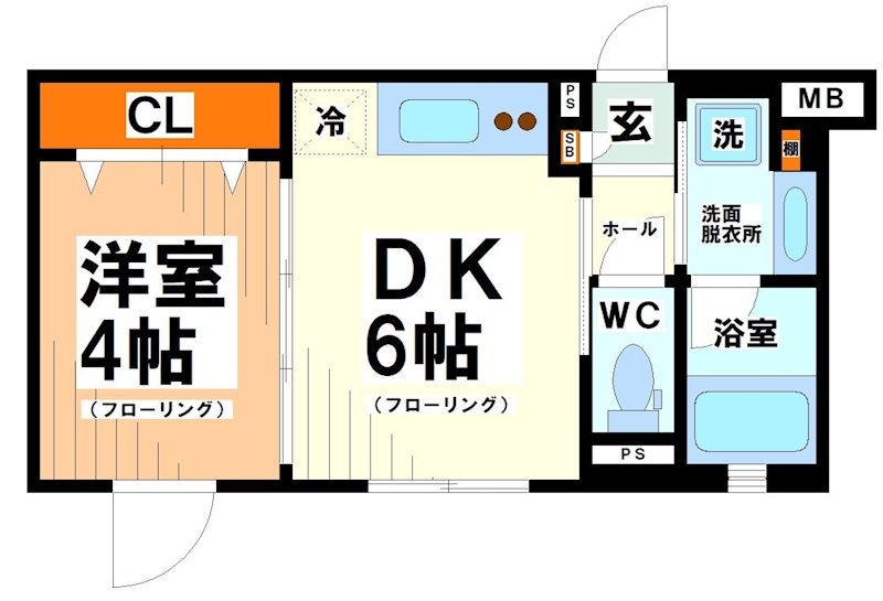 CREAL premier笹塚(クリアルプレミア笹塚) 間取り