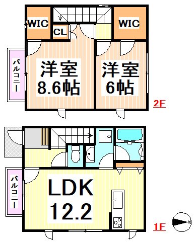 カサセレーナ 間取り