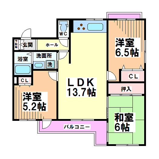 高井戸ロジュマン 間取り