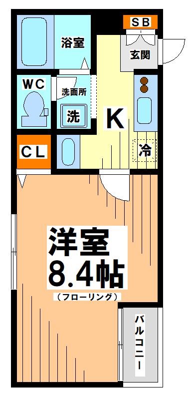 セレ中野新橋  間取り