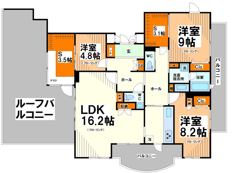 コスモリード笹塚 間取り