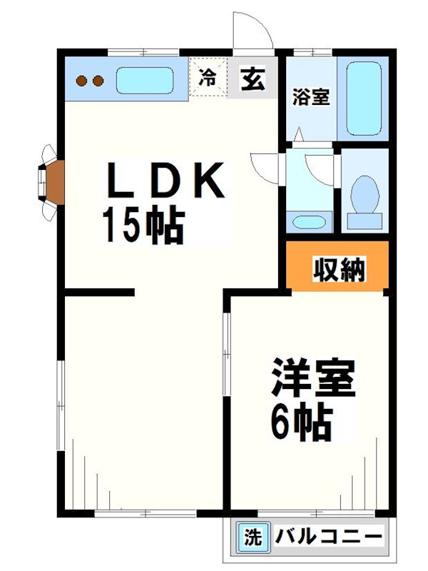 ローズマンション高山 間取り