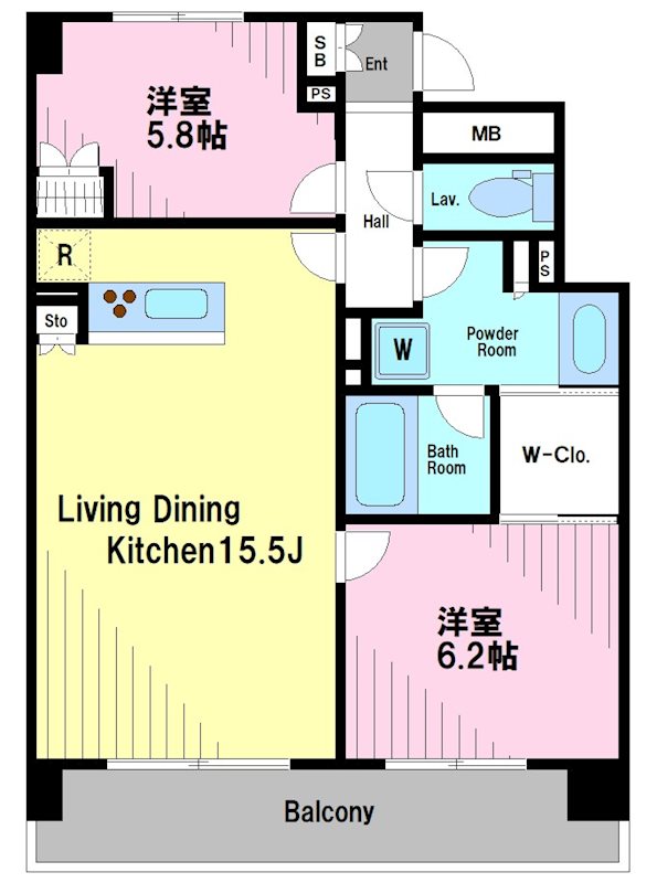 パークハビオ渋谷本町レジデンス  間取り