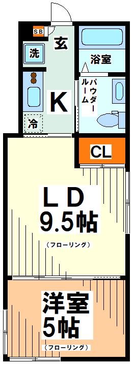 LAPiS（ラピス）渋谷本町 間取り