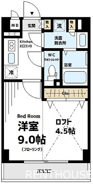 イヴェール  間取り