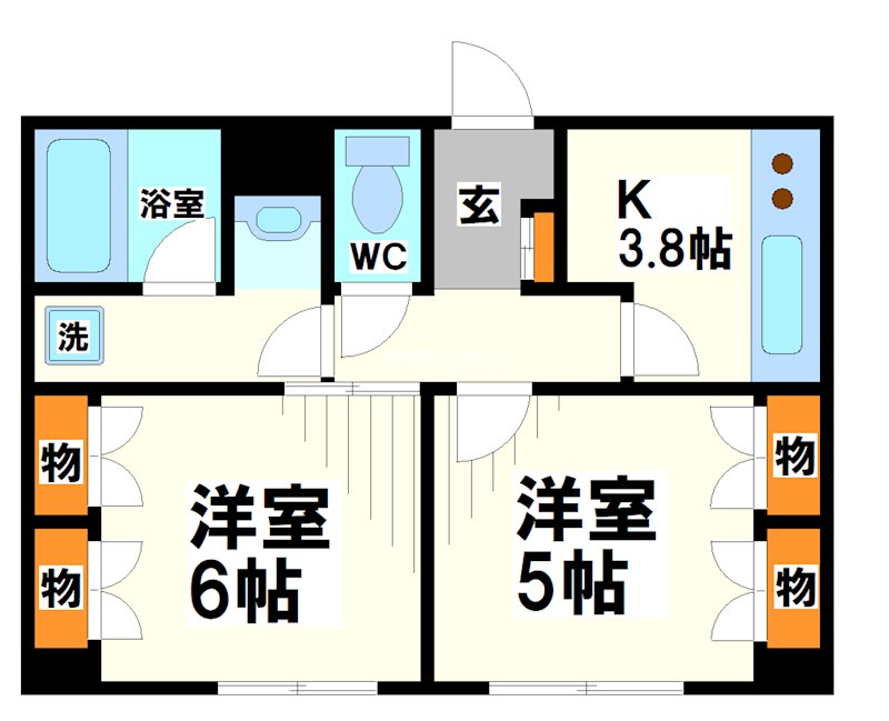 栄和第2ビル 間取り