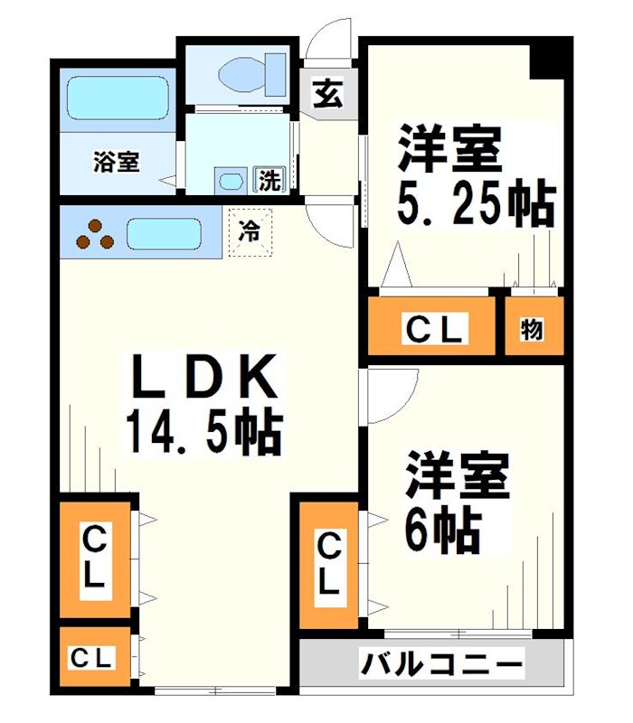 調布住宅 間取り