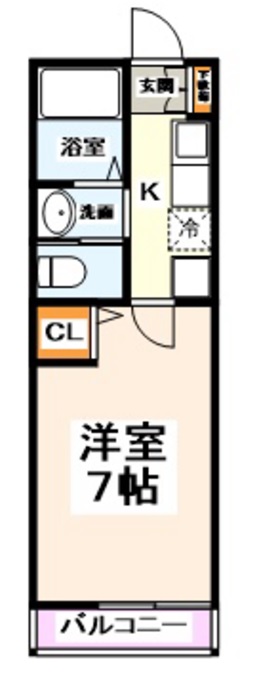 ブランドール武蔵野  間取り