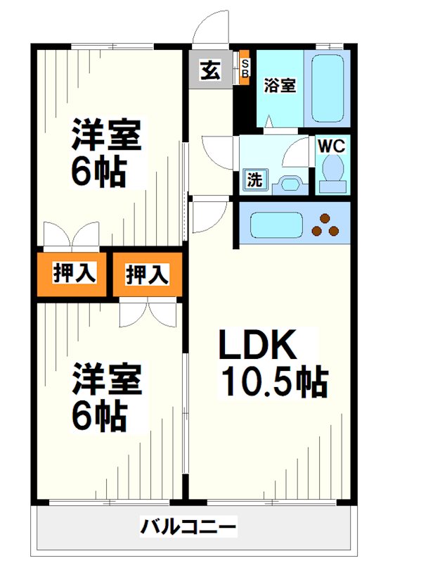 アーバニティーつつじヶ丘   間取り