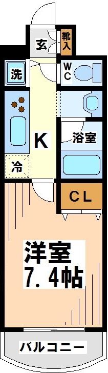 ヴェラカーサたかの 間取り図