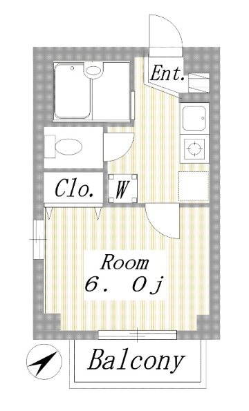 CEDAR武蔵野台  間取り