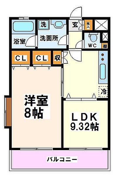 シルクガーデン   間取り