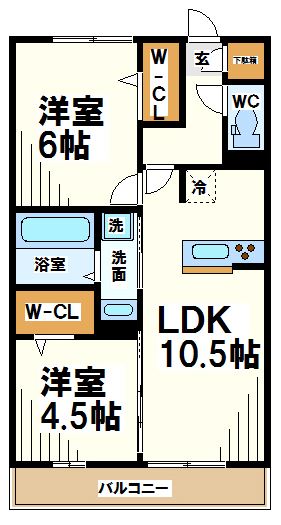 セレニティーステージ  間取り