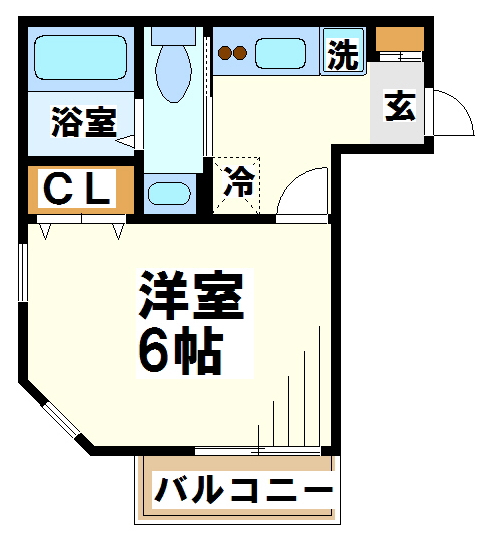 ルーブル壱番館   間取り