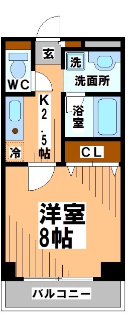 キャンパーツリー3番館 間取り