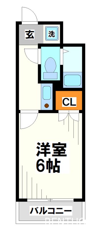 ダイホープラザ調布 間取り