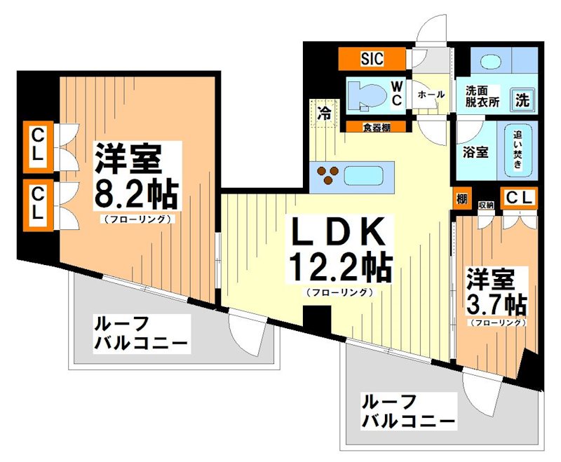 YSレジデンス代田橋 間取り