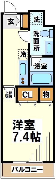 つつじヶ丘エクセルハイツIV  間取り