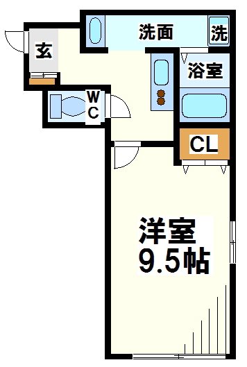 サニーコートマルヤマ   間取り