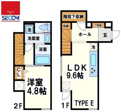 Russet Square（ラセットスクエア） 間取り