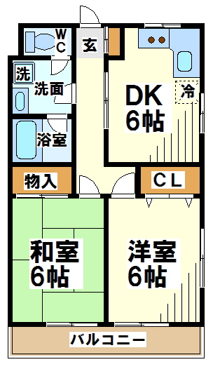 コーポタートル 間取り