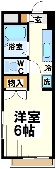 ステーションサイド柴崎 間取り