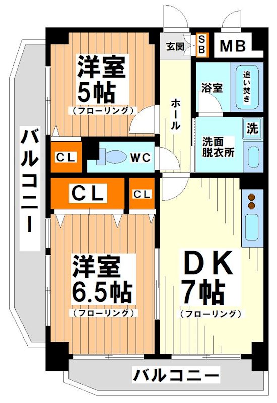 ルーセント方南  間取り