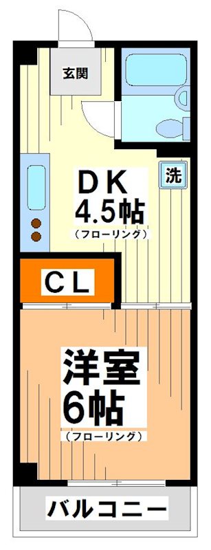 ウインド西原   間取り