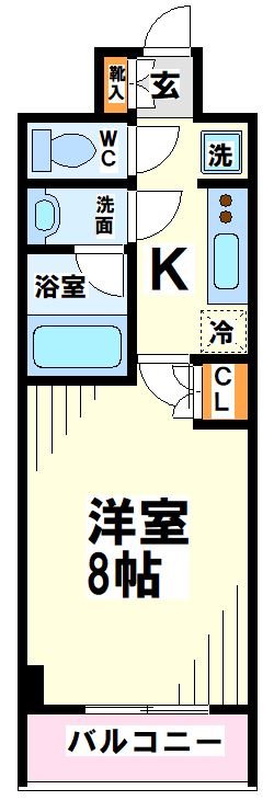 デュオステージ調布国領マキシブ   間取り