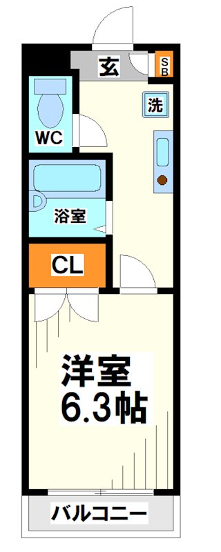 エクセレント調布 間取り