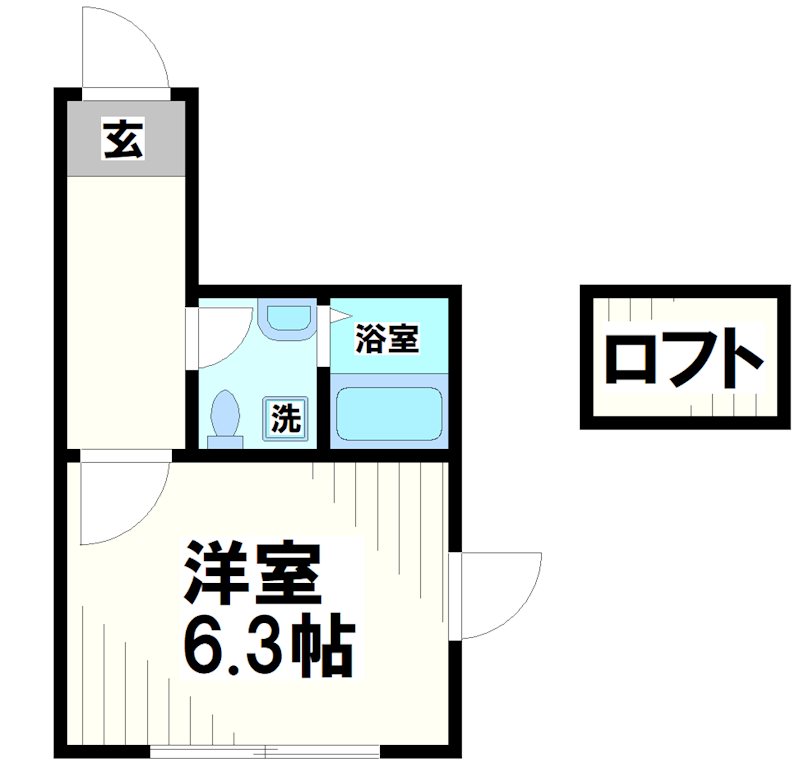 カトルセゾン調布   間取り