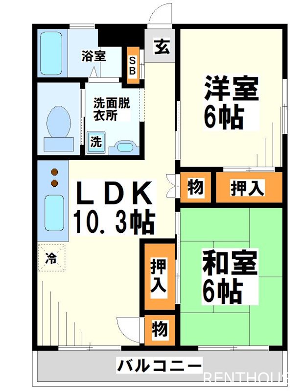 ハウスオブアワーズ     間取り