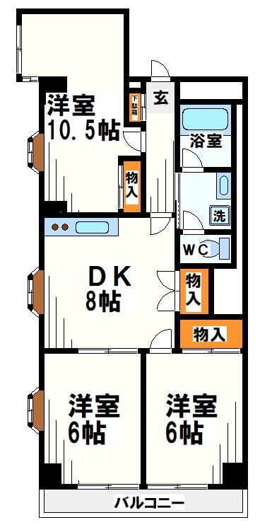 メゾン・セザール32 間取り