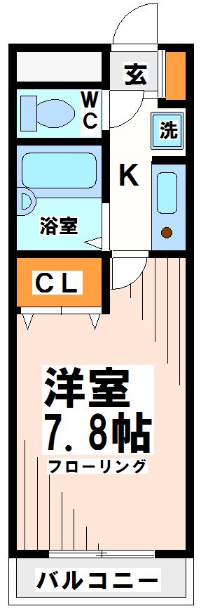 ルミエール烏山 間取り