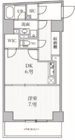 THE PALMS三鷹Ⅰ 間取り