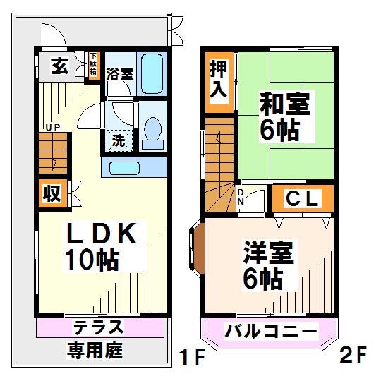 サンソアラD棟 間取り