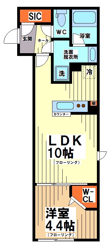 GA西原（ジーエーニシハラ）   間取り