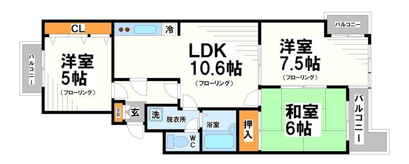 メープルリーフガーデン 間取り