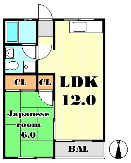 ハネキハイツ 間取り