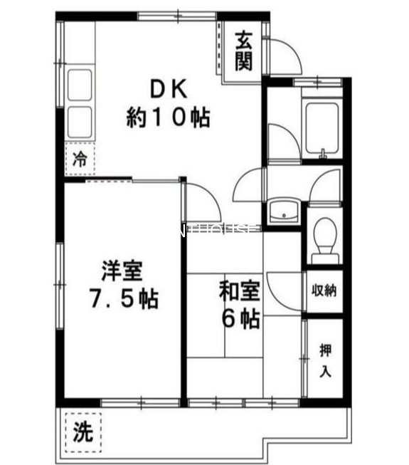 レスポワール調布 間取り