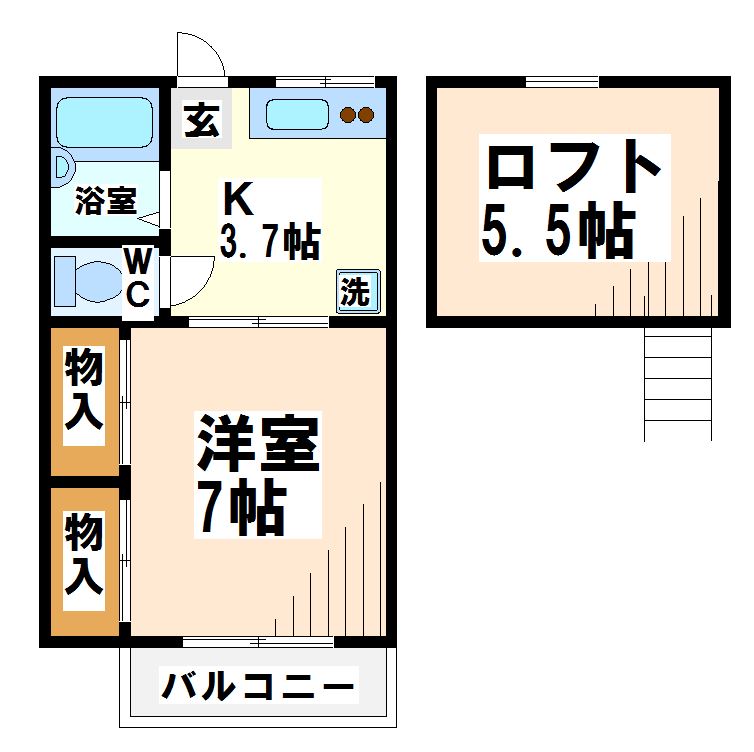 アネックスハイツ 間取り