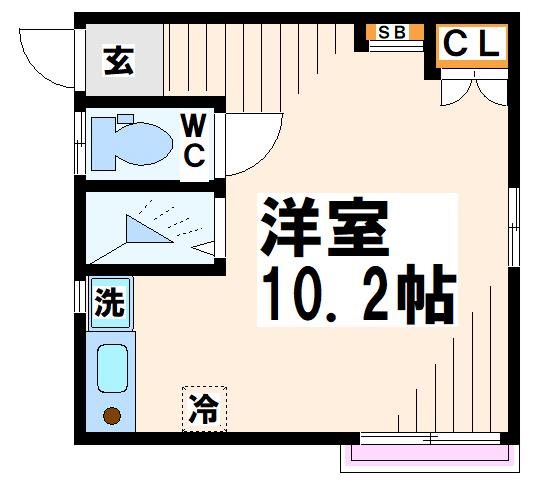 カシューハウス　朝日町　 間取り