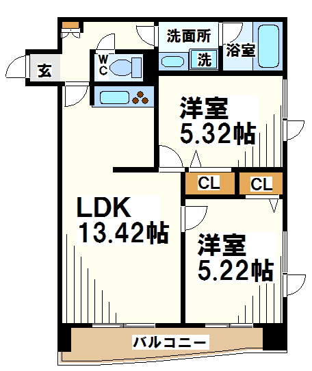 アピタシオンヨシノ 間取り図