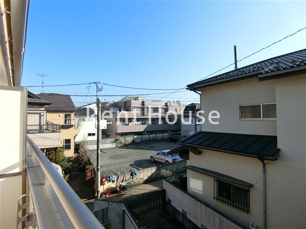 高橋邸テラスハウス ベランダ